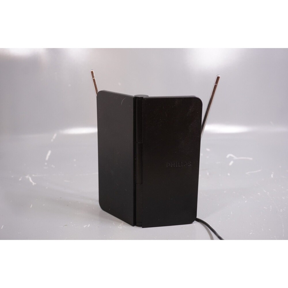 Philips Flat Plate Indoor UHF VHF Digital HDTV/TV/ Radio Antenna #SDV1225T/27
